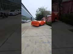 Tanpa Rail Motorized Transfer Trolley 20 Ton Battery Transfer Cart Untuk Pengangkutan Material