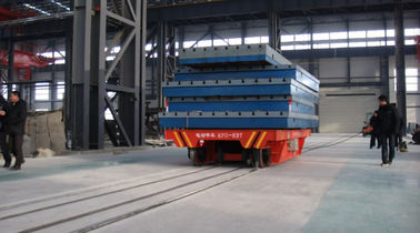 Bengkel Cargo Carriage Rail Trolley Transfer Bermotor 25 Ton Wireless Remold