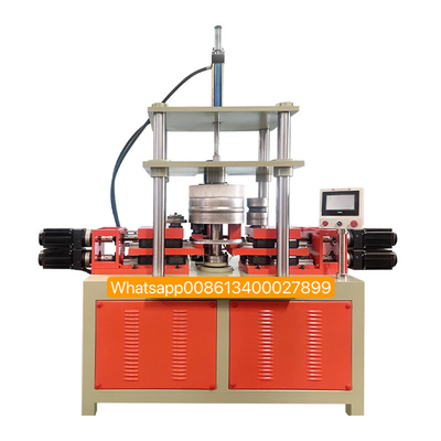 CNC Servo Irregular Edge Cutting And Rolling Machine Metal Spinning Conical Reinforcement Alat Pusing