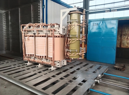 Tungku pengeringan transformer distribusi yang terendam minyak