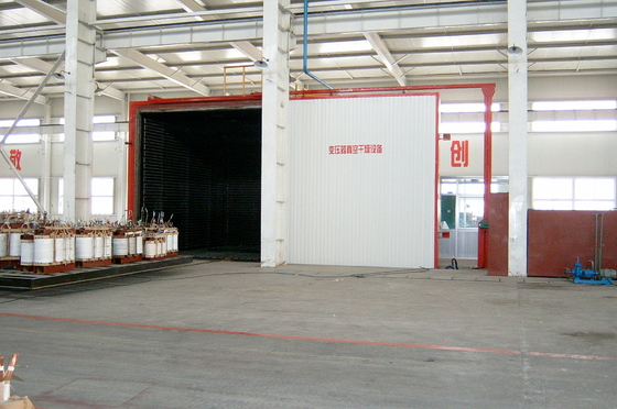 PLC Touch Screen Control Power Transformer Vacuum Drying Tank Dengan Jerman Leybold Vacuum Pump