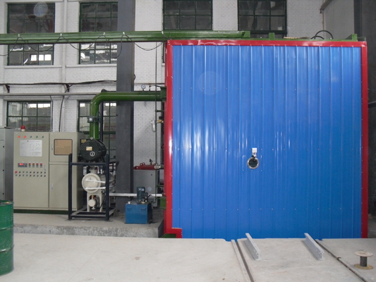 PLC Touch Screen Control Power Transformer Vacuum Drying Tank Dengan Jerman Leybold Vacuum Pump