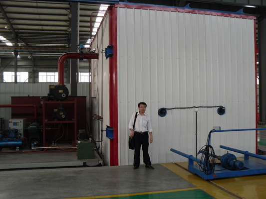 PLC Touch Screen Control Power Transformer Vacuum Drying Tank Dengan Jerman Leybold Vacuum Pump