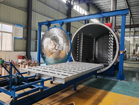 Tangki pengeringan vakum berbentuk bulat untuk transformator daya