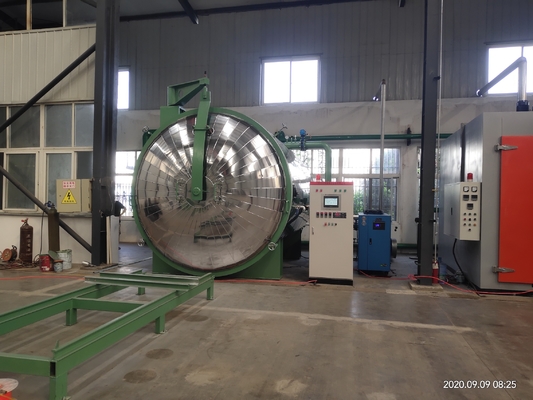 Ekspor ke Amerika Tengah Tengah 3200 Diameter 4000 Panjang Bulat Power Transformer Pengeringan Oven