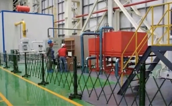 Power Transformer Mati Tungku Dengan Pompa Vakum Dan Roots Pompa