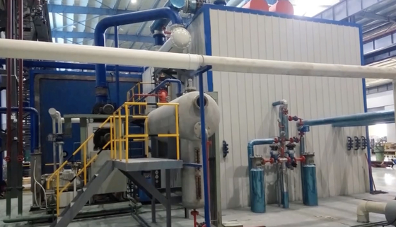 Power Transformer Mati Tungku Dengan Pompa Vakum Dan Roots Pompa