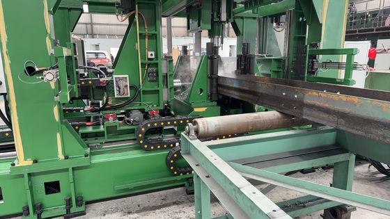 Mesin Pengeboran 3D CNC Beam Berkecepatan Tinggi 7 sumbu Efisiensi dan Keakuratan Tinggi