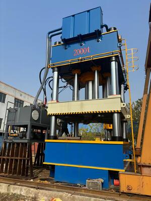 36000KN Nominal Force Hydraulic Press Machine dengan 5000x5000 Ukuran Meja untuk Tank Dish Pressing