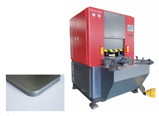Aluminium Plate Sharp 0.8mm Corner Forming Machine Low Noise